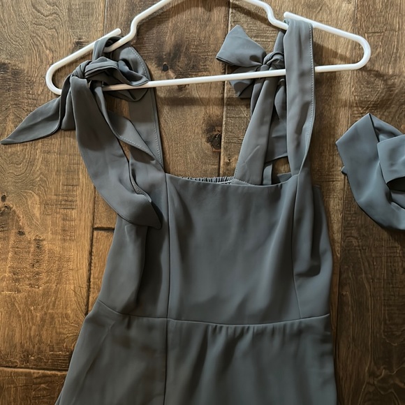 Show Me Your MuMu Dress with extra tie to wrap waist - Picture 1 of 3